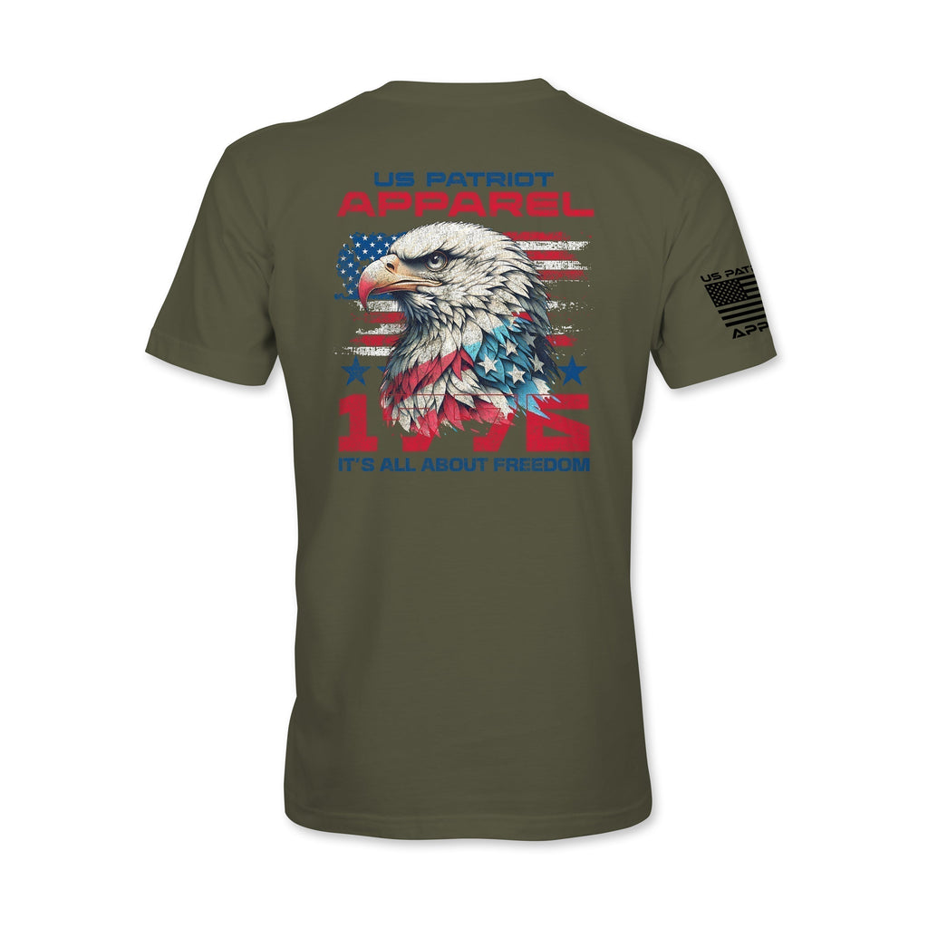 1776 Eagle Freedom Patriotic T-Shirt