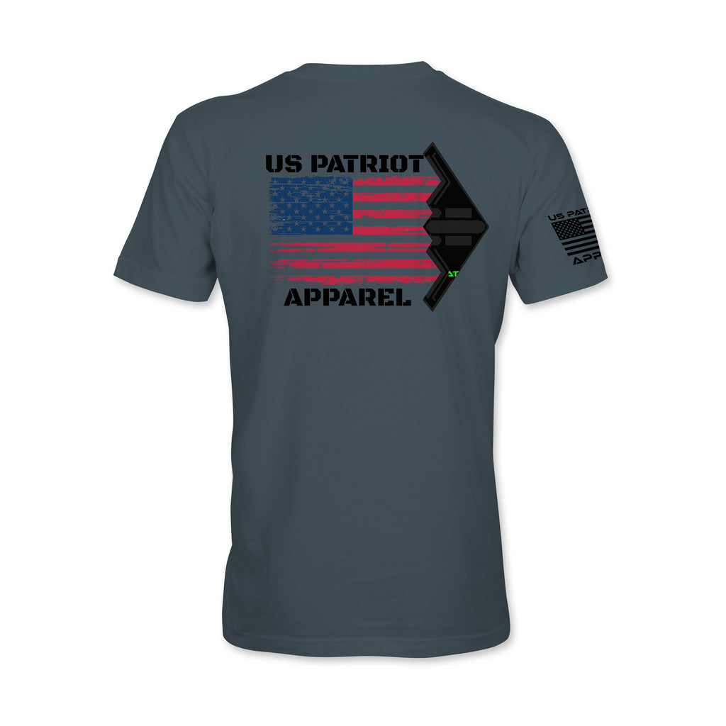 US Patriot Flag Stealth Bomber Tee