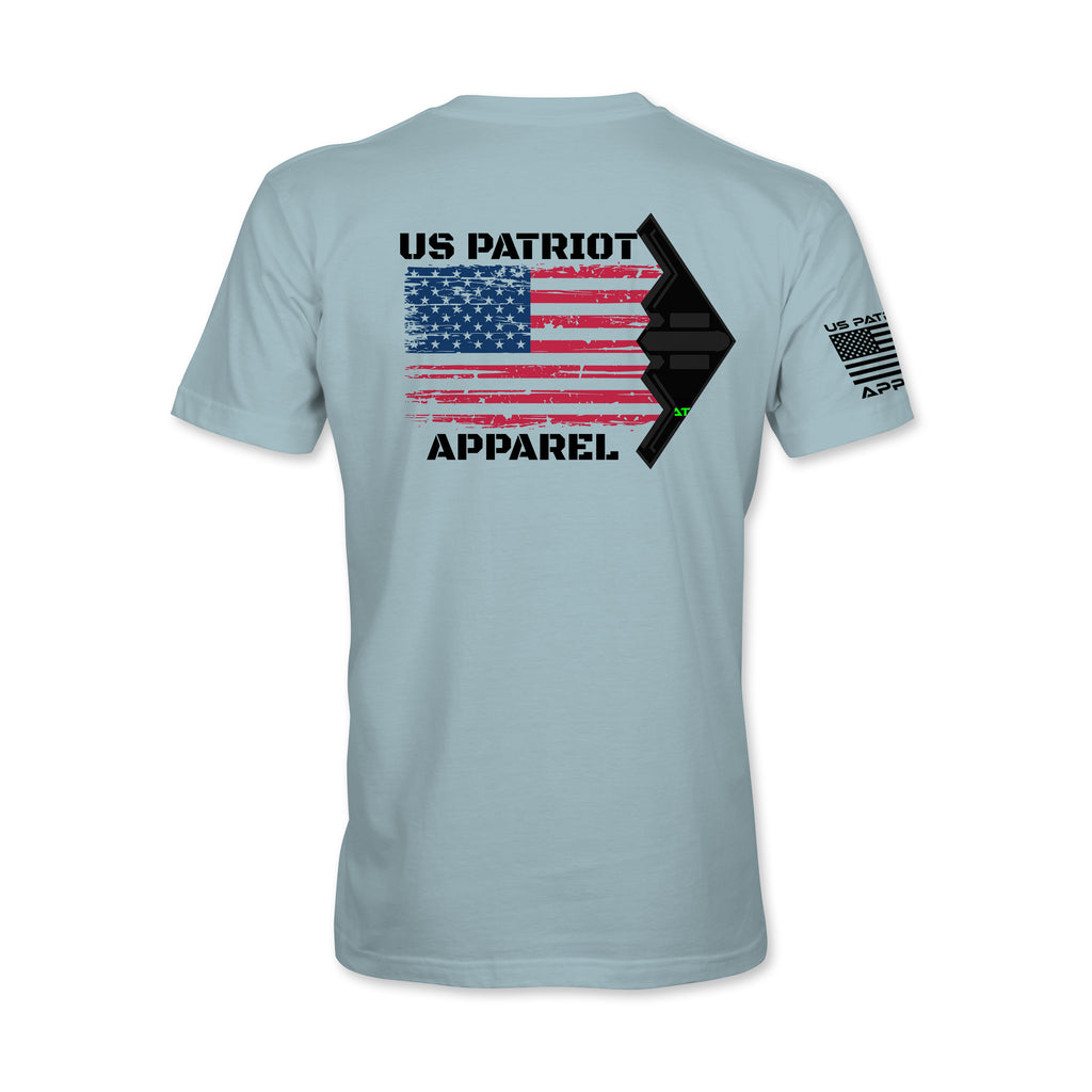 US Patriot Flag Stealth Bomber Tee