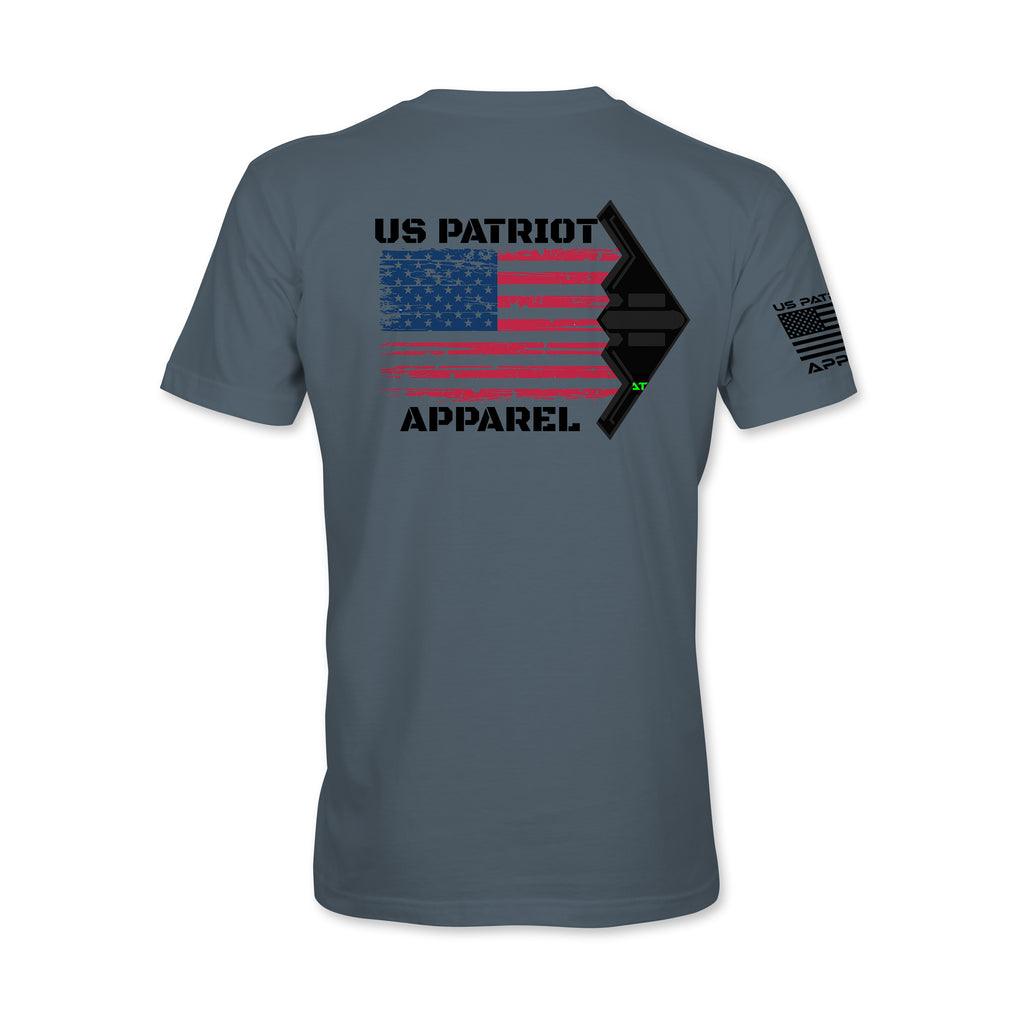 US Patriot Flag Stealth Bomber Tee