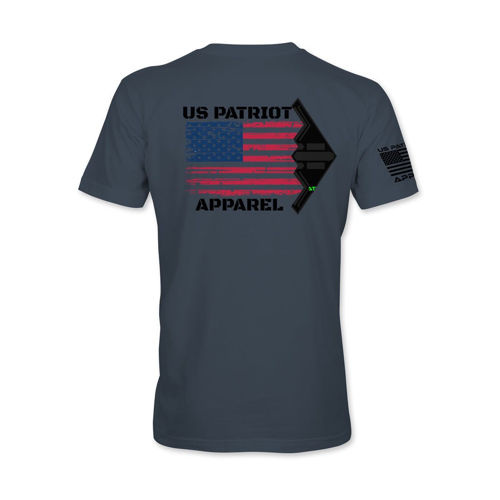 US Patriot Flag Stealth Bomber Tee