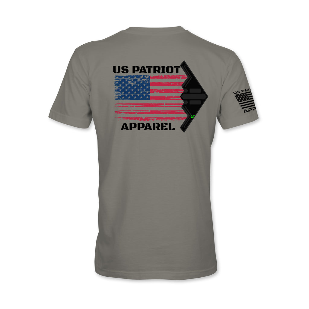US Patriot Flag Stealth Bomber Tee