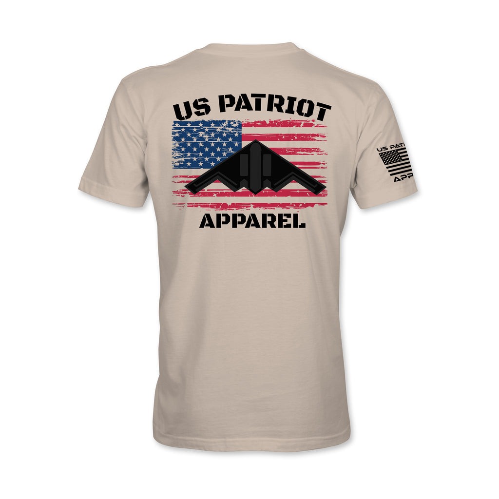 Patriotic Stealth Bomber Flag T-Shirt