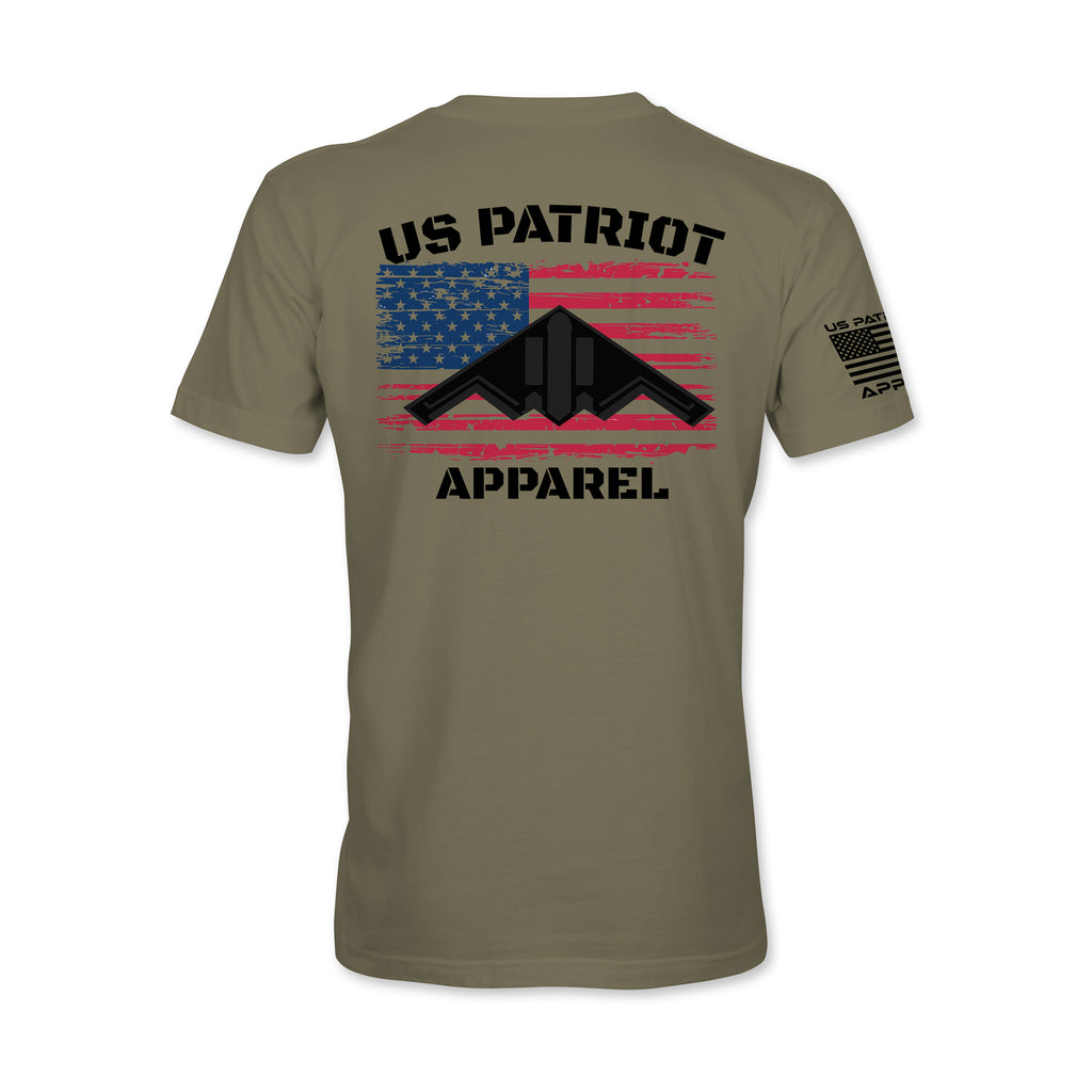Patriotic Stealth Bomber Flag T-Shirt