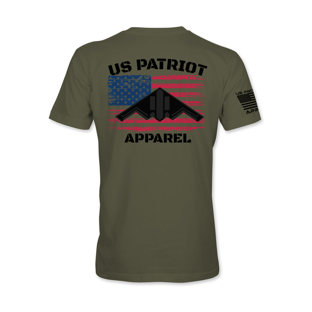 Patriotic Stealth Bomber Flag T-Shirt