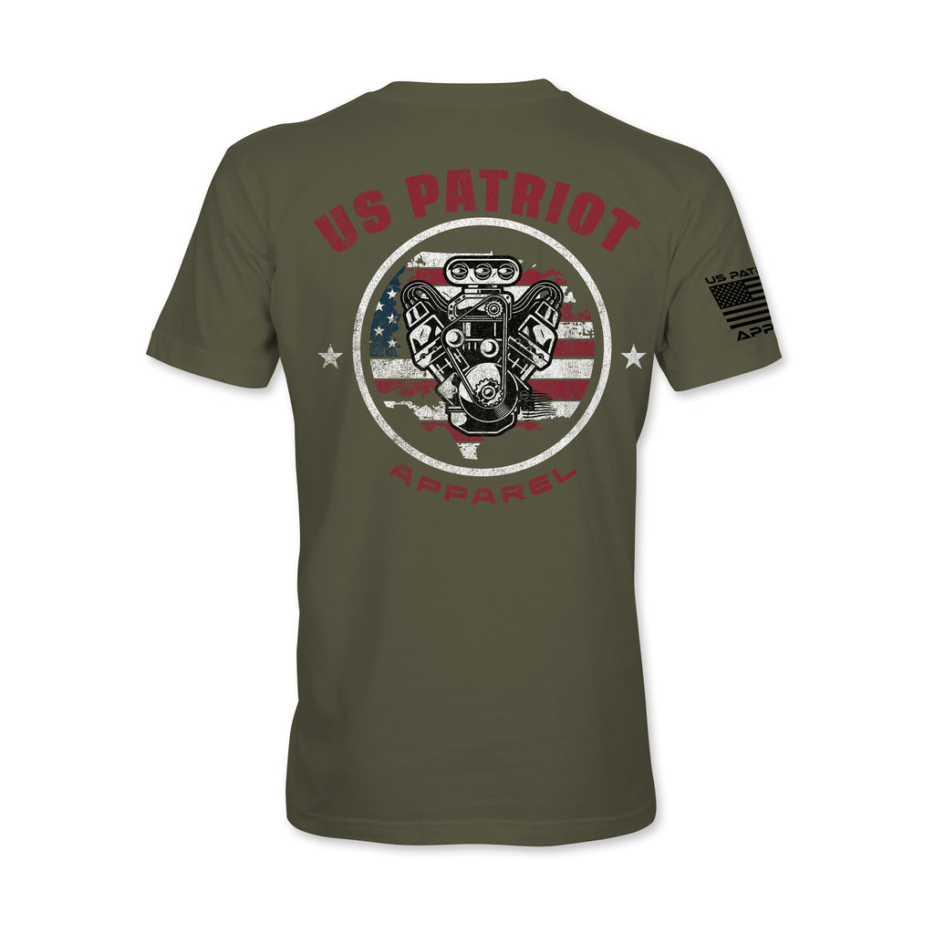 US Patriot Engine Graphic Tee