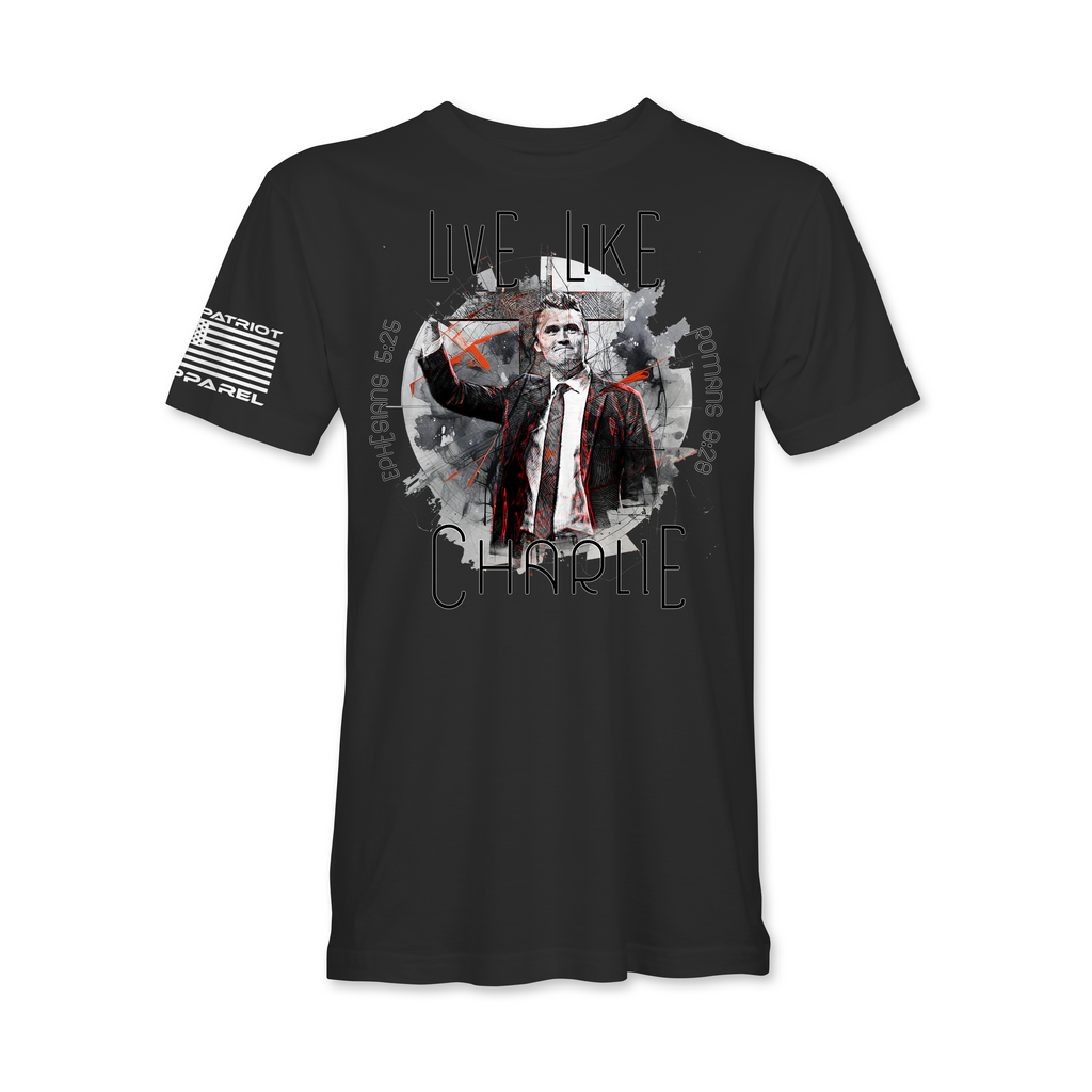 US Patriot Apparel - Tribute to Charlie Kirk - 100% profits donate to Turning Point