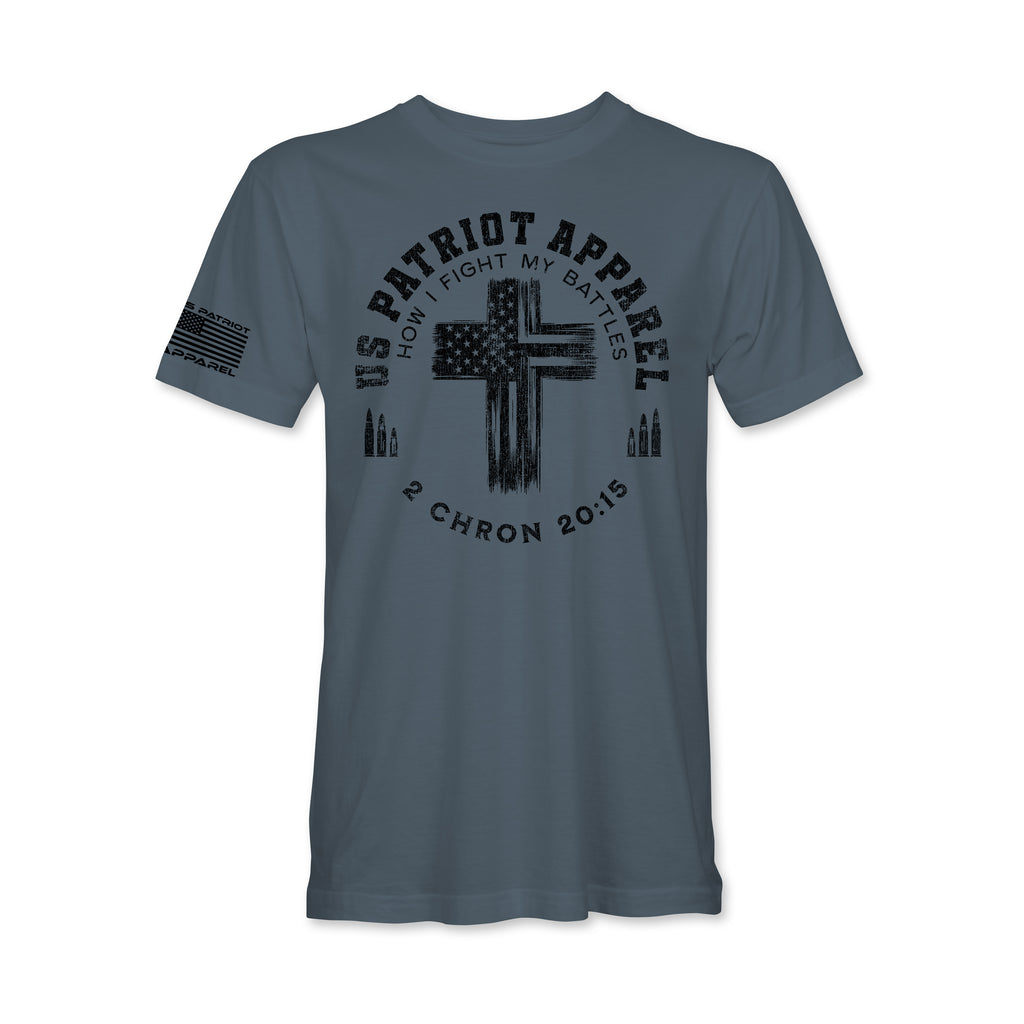 US Patriot Apparel Cross Battle Tee
