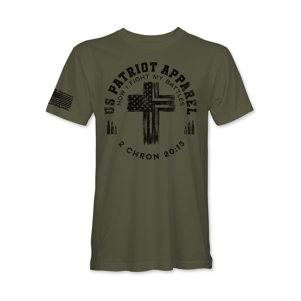 US Patriot Apparel Cross Battle Tee
