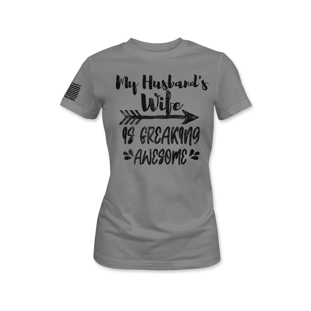 My Husband's Wife Is Awesome Tee