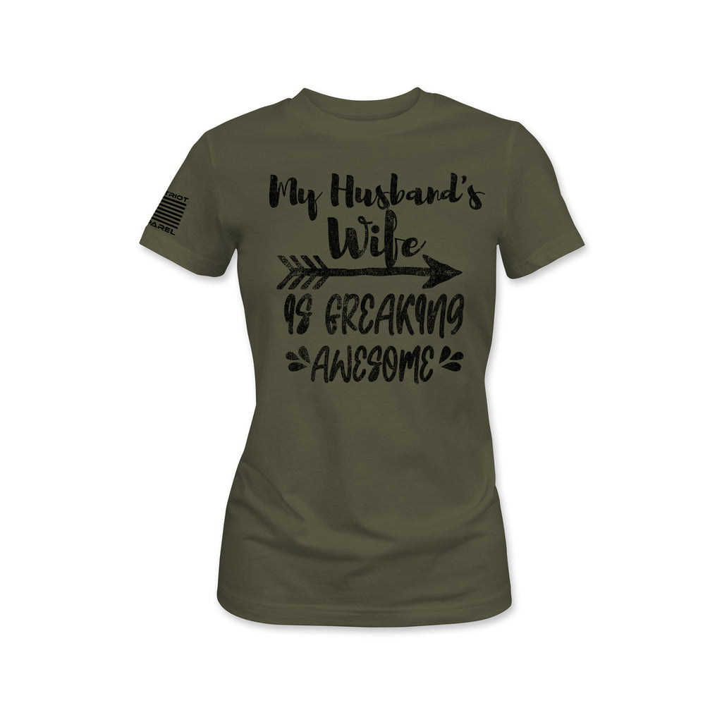 My Husband's Wife Is Awesome Tee