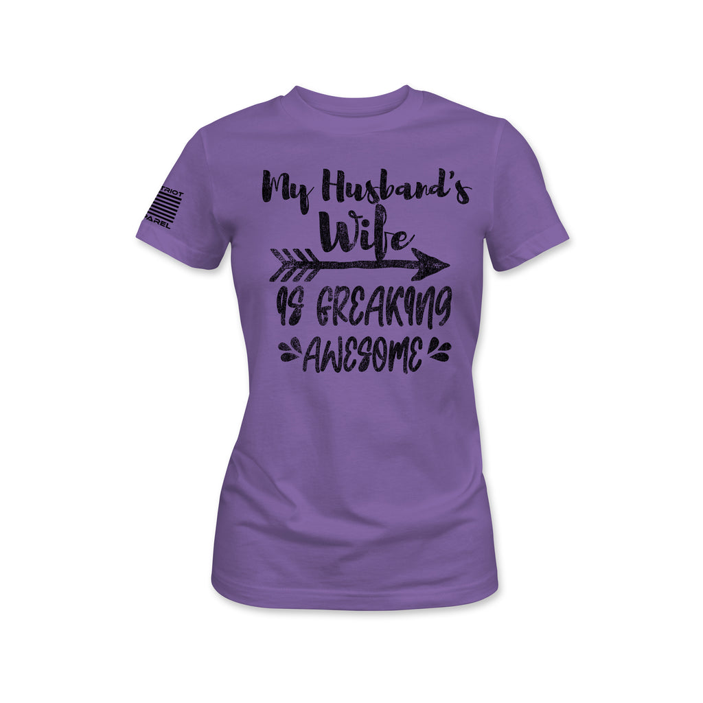 My Husband's Wife Is Awesome Tee