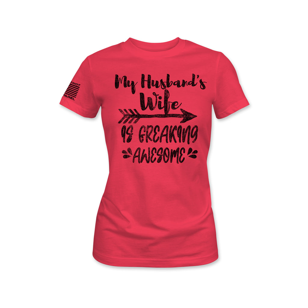 My Husband's Wife Is Awesome Tee