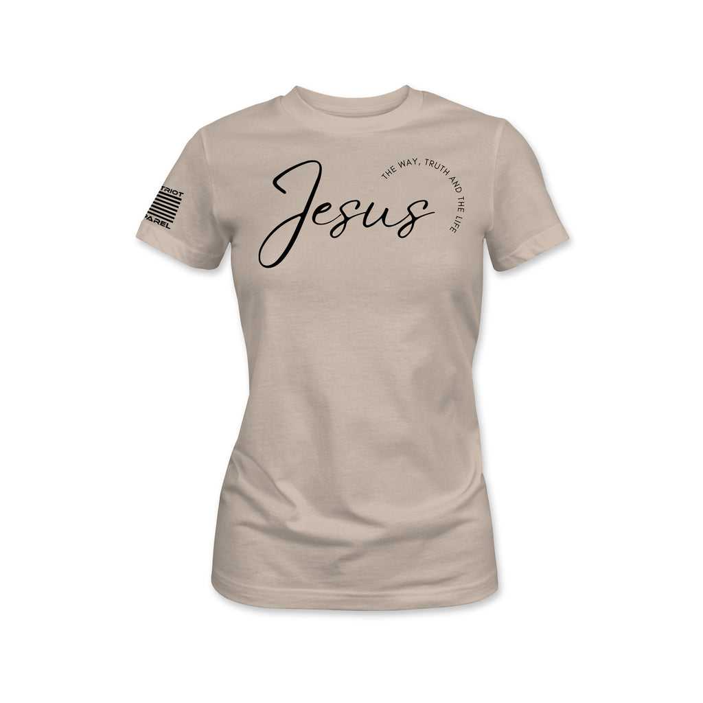 Jesus Script Tee - The Way, Truth & Life