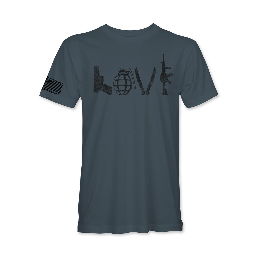 LOVE Tactical Military Graphic Tee
