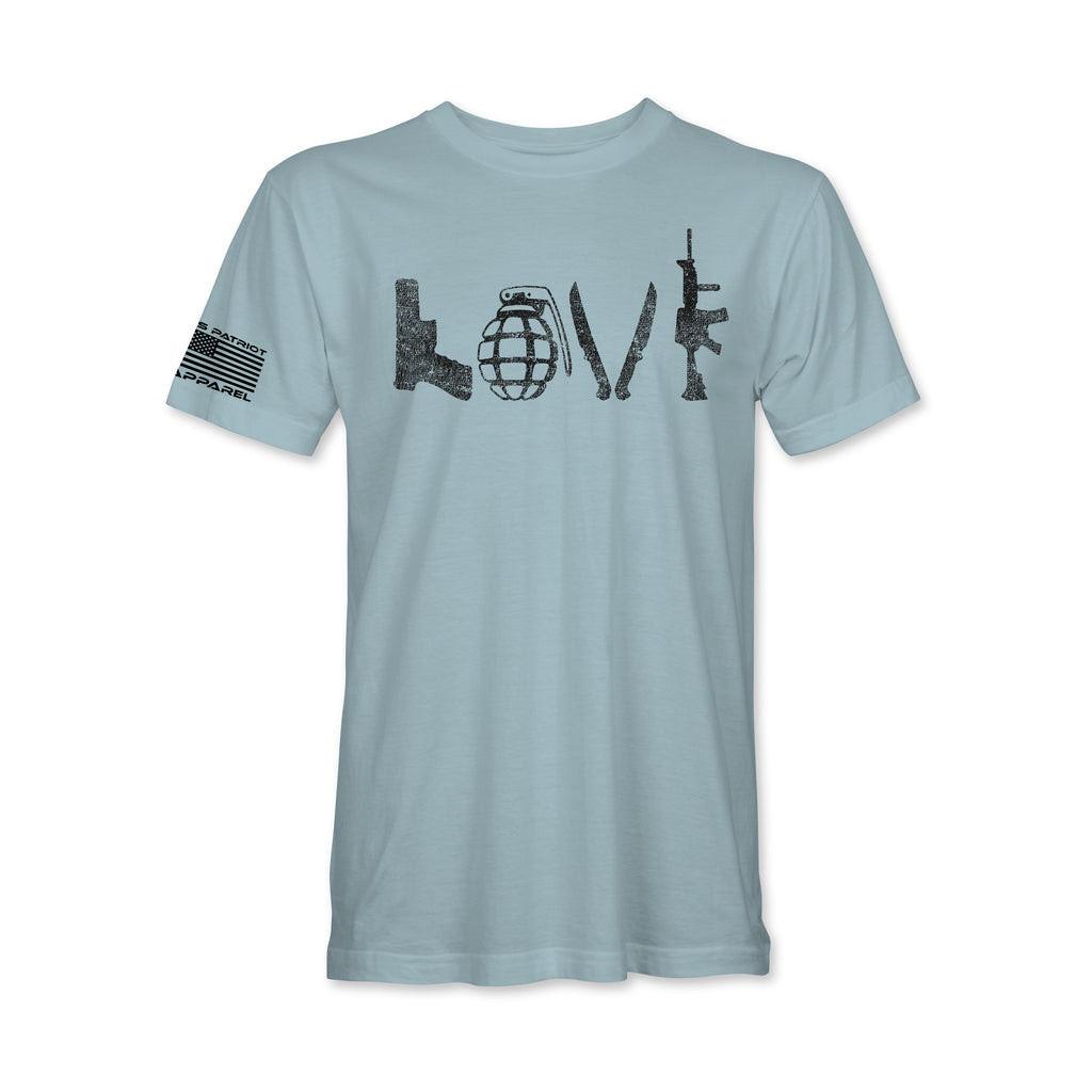 LOVE Tactical Military Graphic Tee
