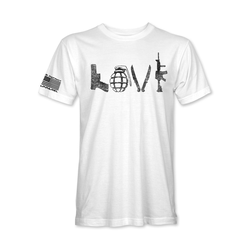 LOVE Tactical Military Graphic Tee