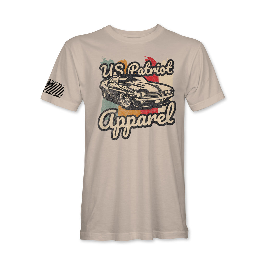 Vintage Muscle Car US Patriot Tee