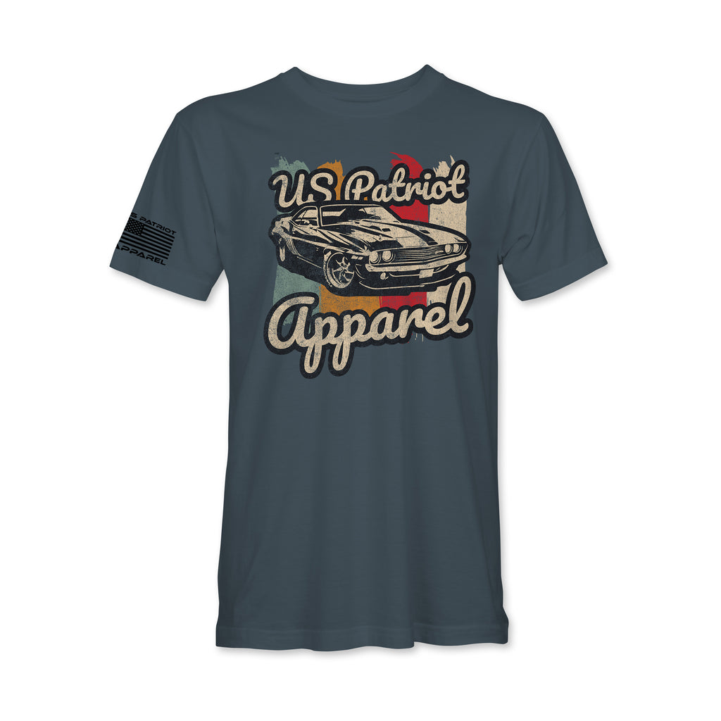 Vintage Muscle Car US Patriot Tee