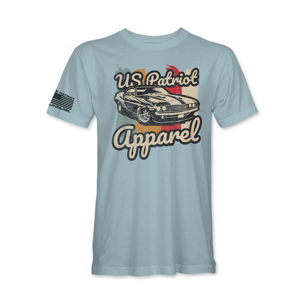 Vintage Muscle Car US Patriot Tee