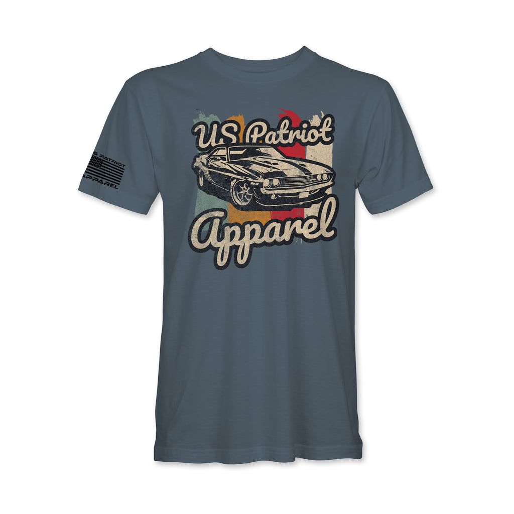 Vintage Muscle Car US Patriot Tee