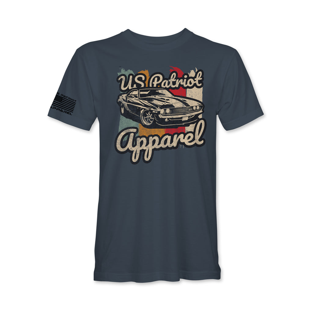Vintage Muscle Car US Patriot Tee