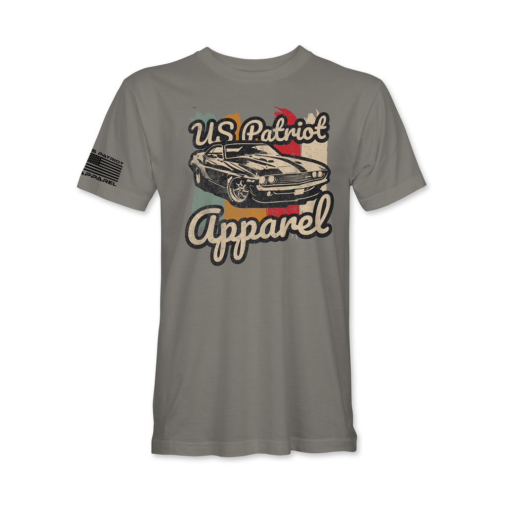 Vintage Muscle Car US Patriot Tee