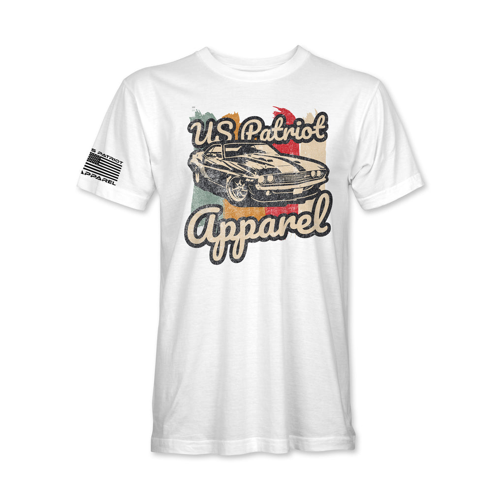 Vintage Muscle Car US Patriot Tee