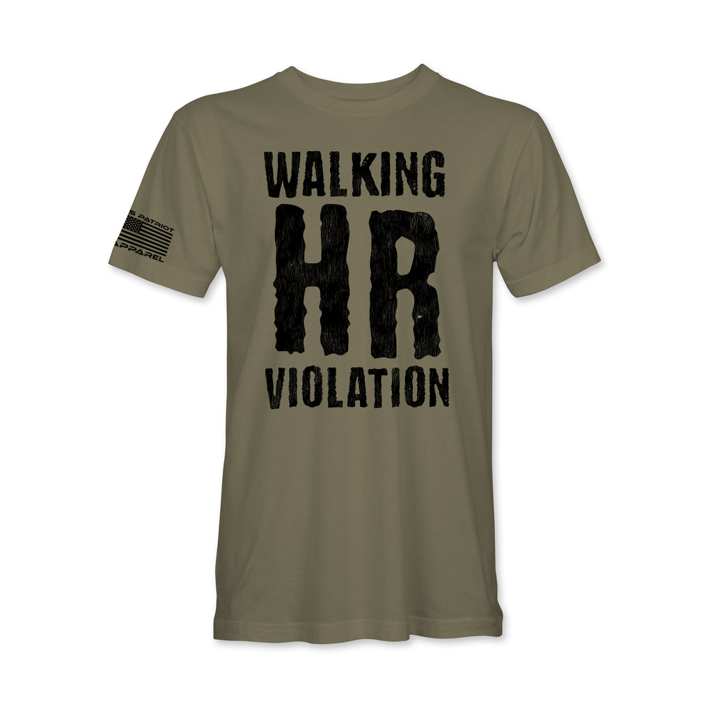 Walking HR Violation Graphic Tee