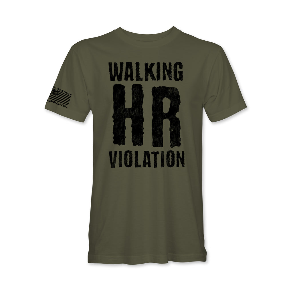 Walking HR Violation Graphic Tee