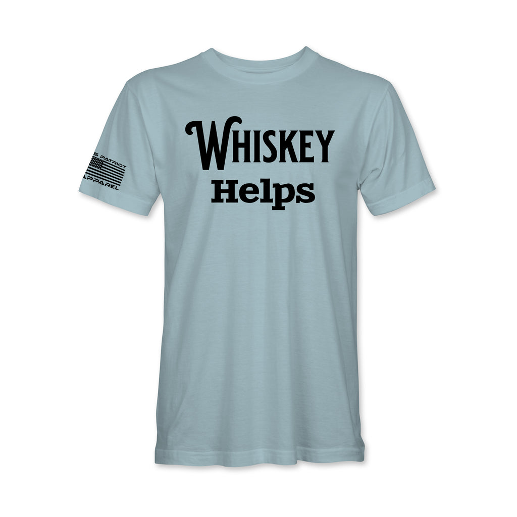 Whiskey Helps Patriotic T-Shirt
